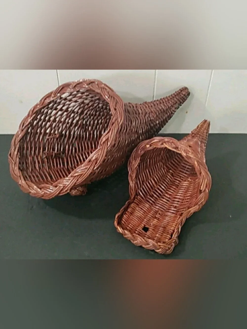 Cornucopia Set of (2) 13
